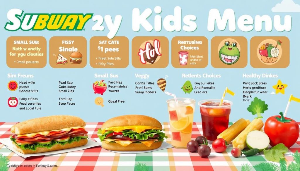 Subway Kids Menu Nutrition Guide