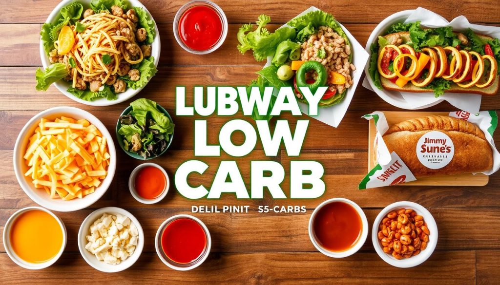 Subway Low Carb Menu Comparison