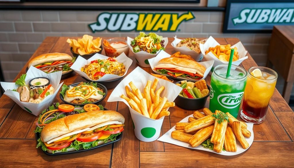 Subway Lunch Menu Deals