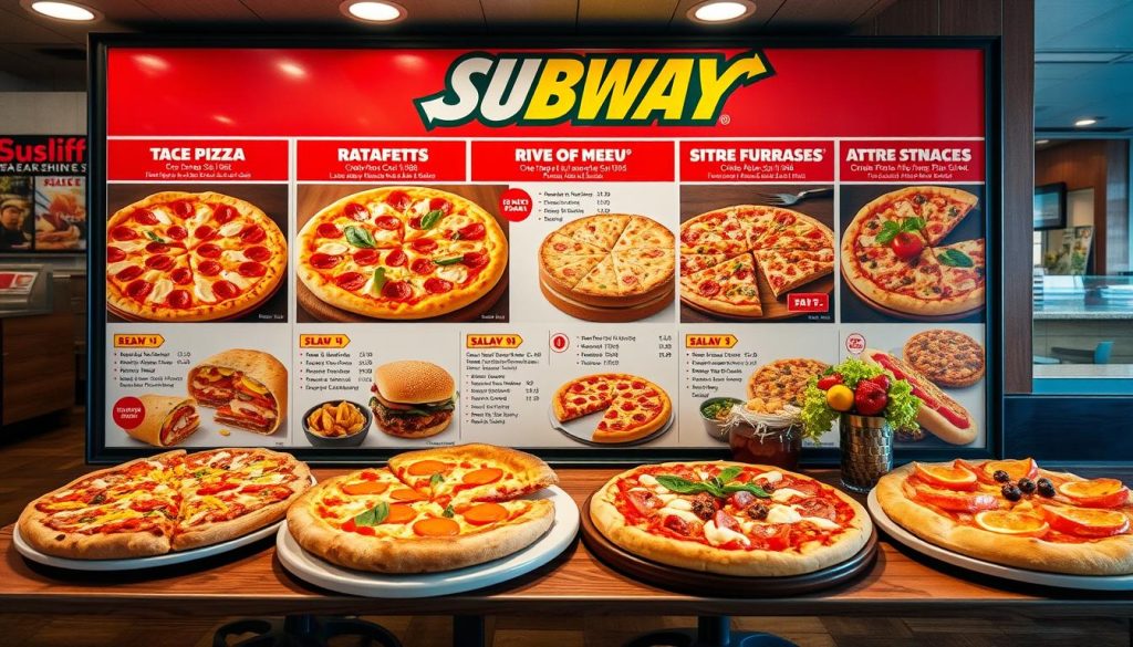 Subway Menu Comparison