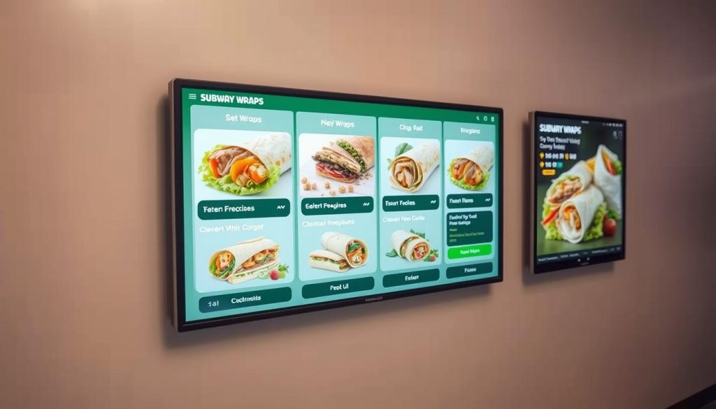 Subway Online Ordering Interface