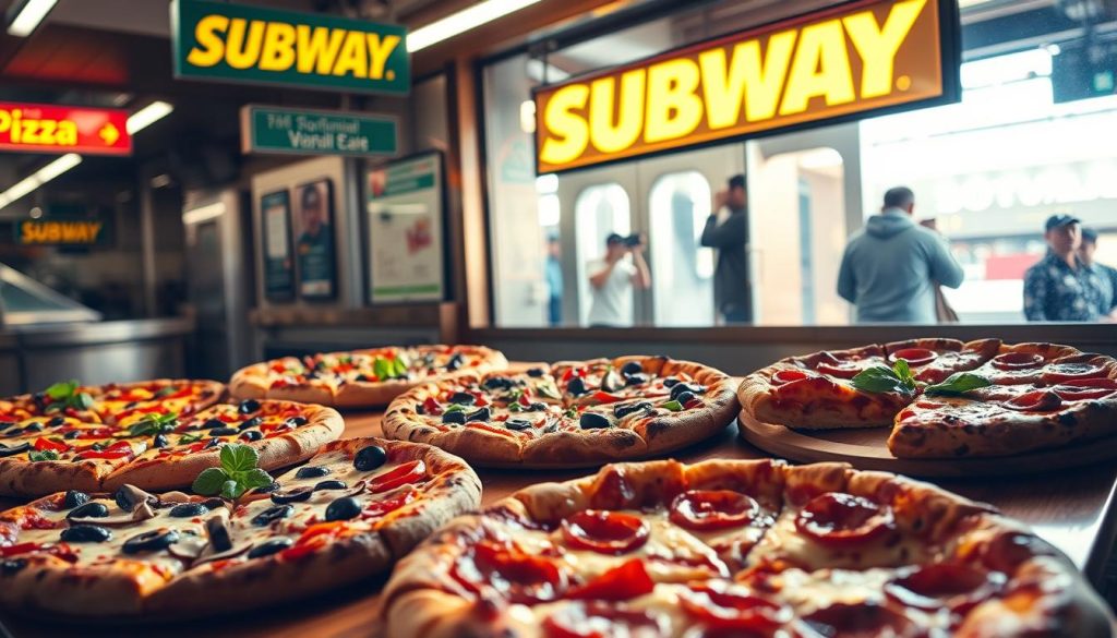 Subway Pizza Menu Favorites