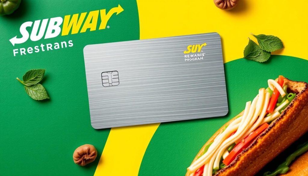 Subway Rewards Program Card