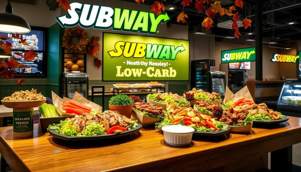 Subway Seasonal Low Carb Menu