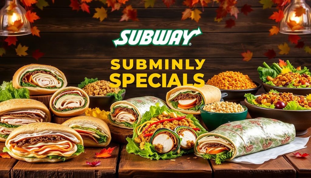 Subway Seasonal Menu Specials