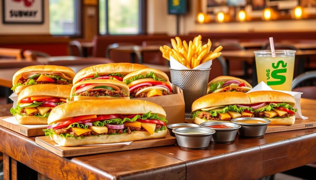 Subway Slider Combo Meals