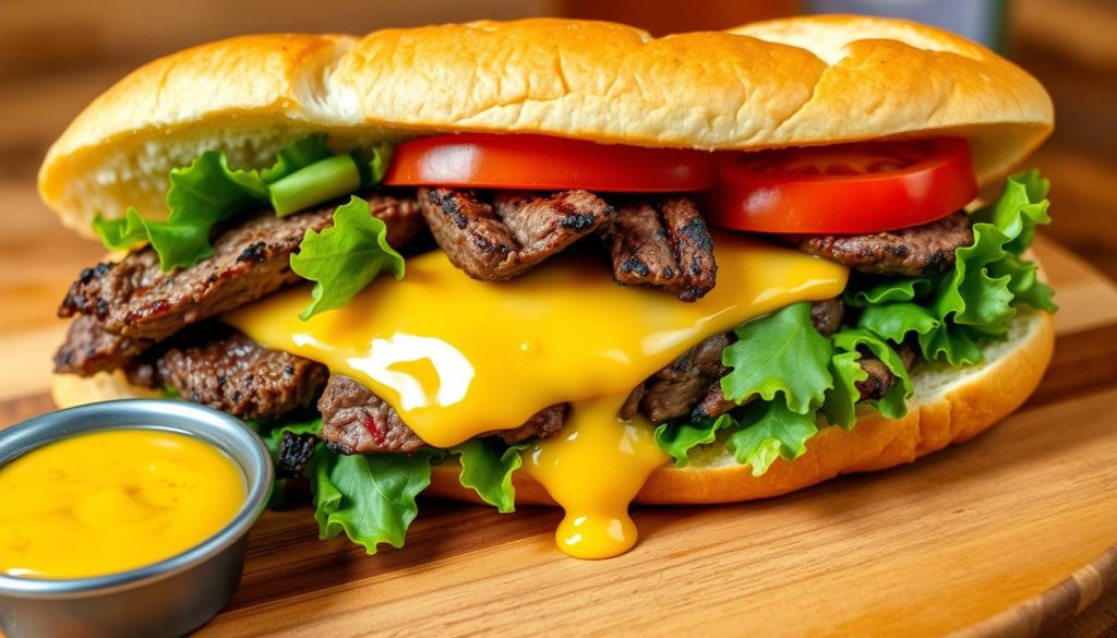 Subway Steak and Cheese Sandwich