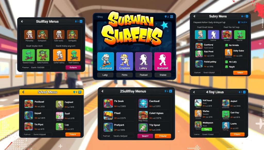 Subway Surfers Mod Menu Comparison