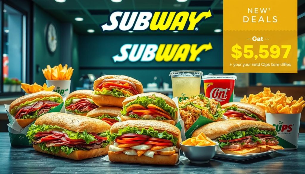 Subway UK Menu Deals