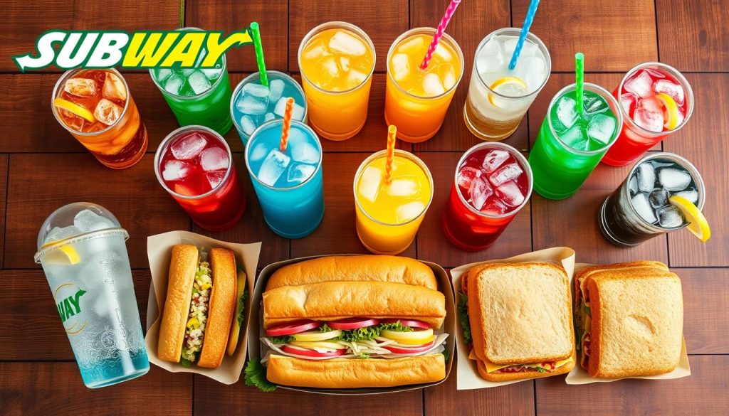 Subway Value Meal Drink Combinations