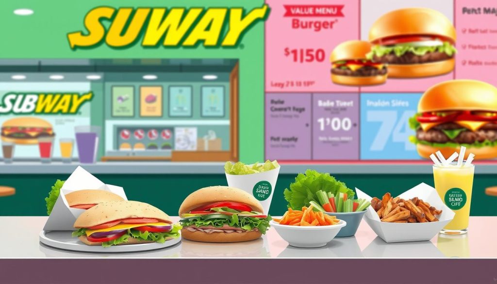 Subway Value Menu Comparison