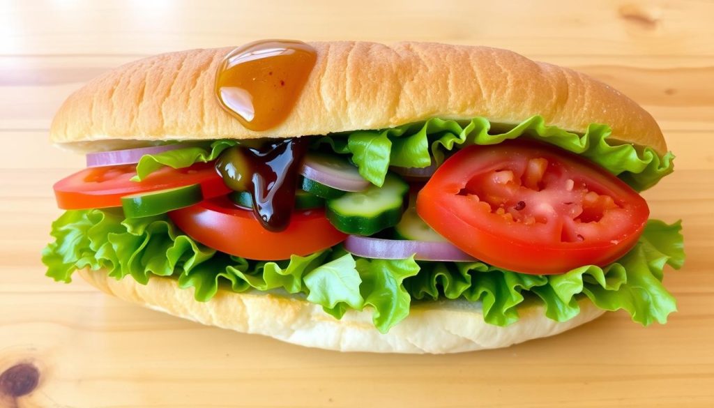 Subway Veggie Delite 6-inch Sub