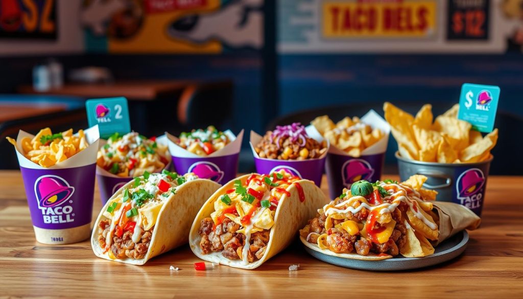 Taco Bell $2 menu items