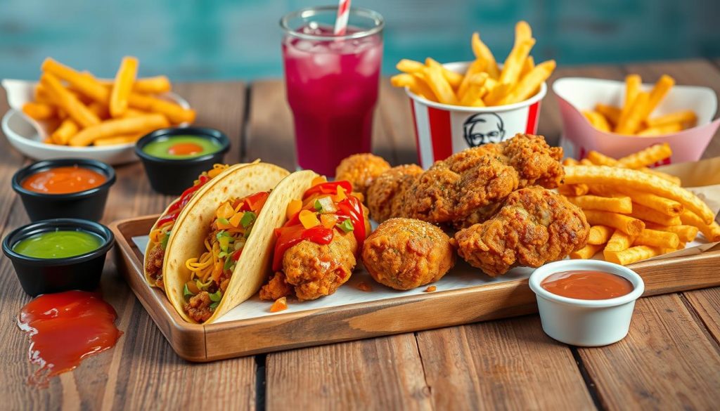 Taco Bell KFC combo meal deals