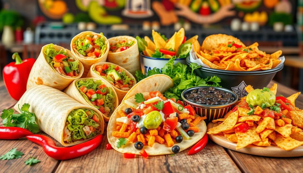 Taco Bell vegetarian combos