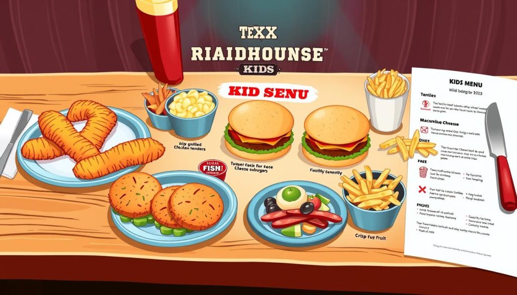 Texas Roadhouse Kids Menu