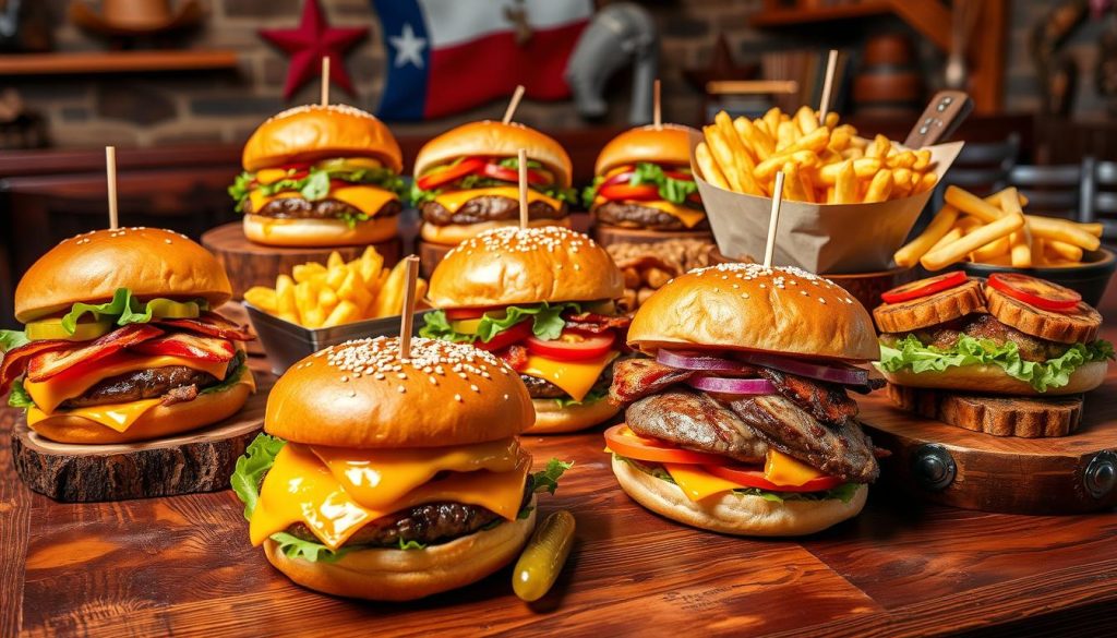 Texas Roadhouse burgers and sandwiches