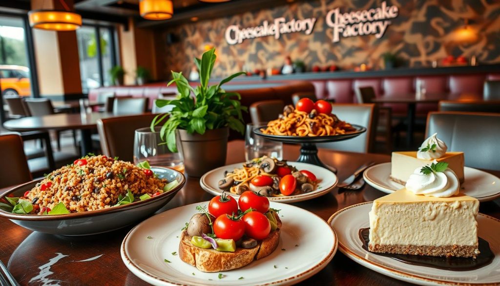 Vegan Menu Modifications at Cheesecake Factory