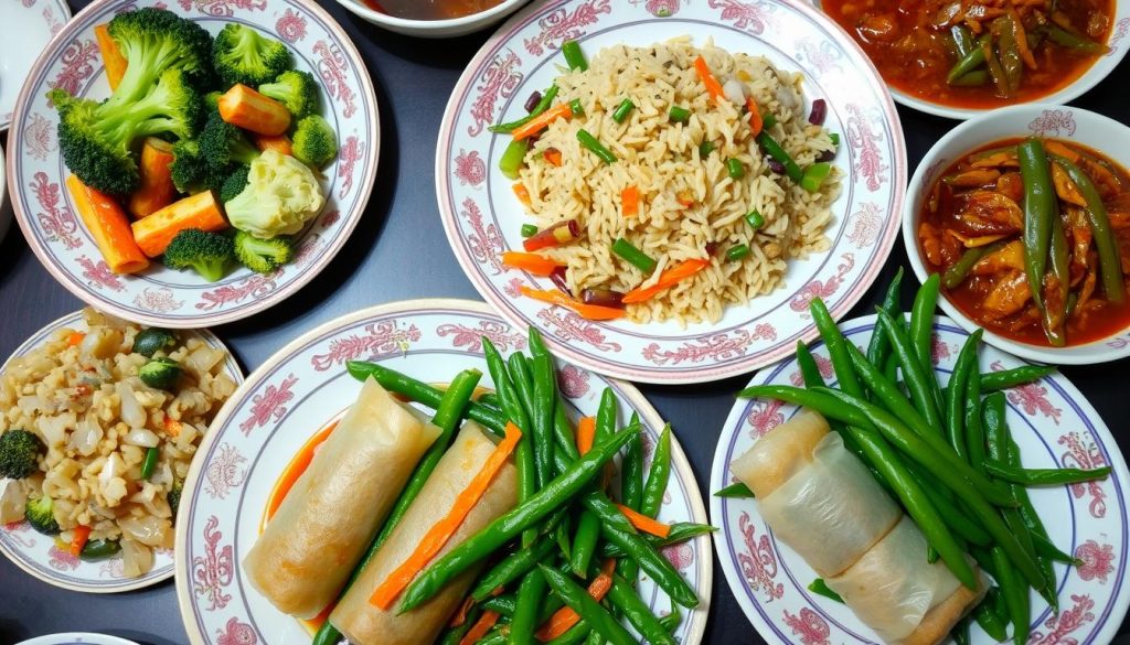 Vegetarian Chinese Side Menu Options