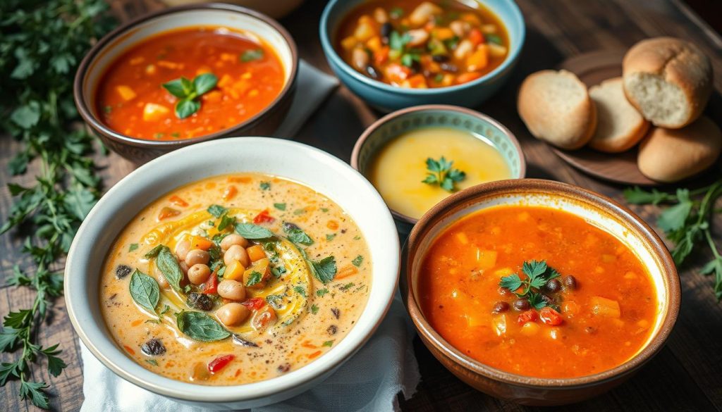 Vegetarian Soup Selections at Panera