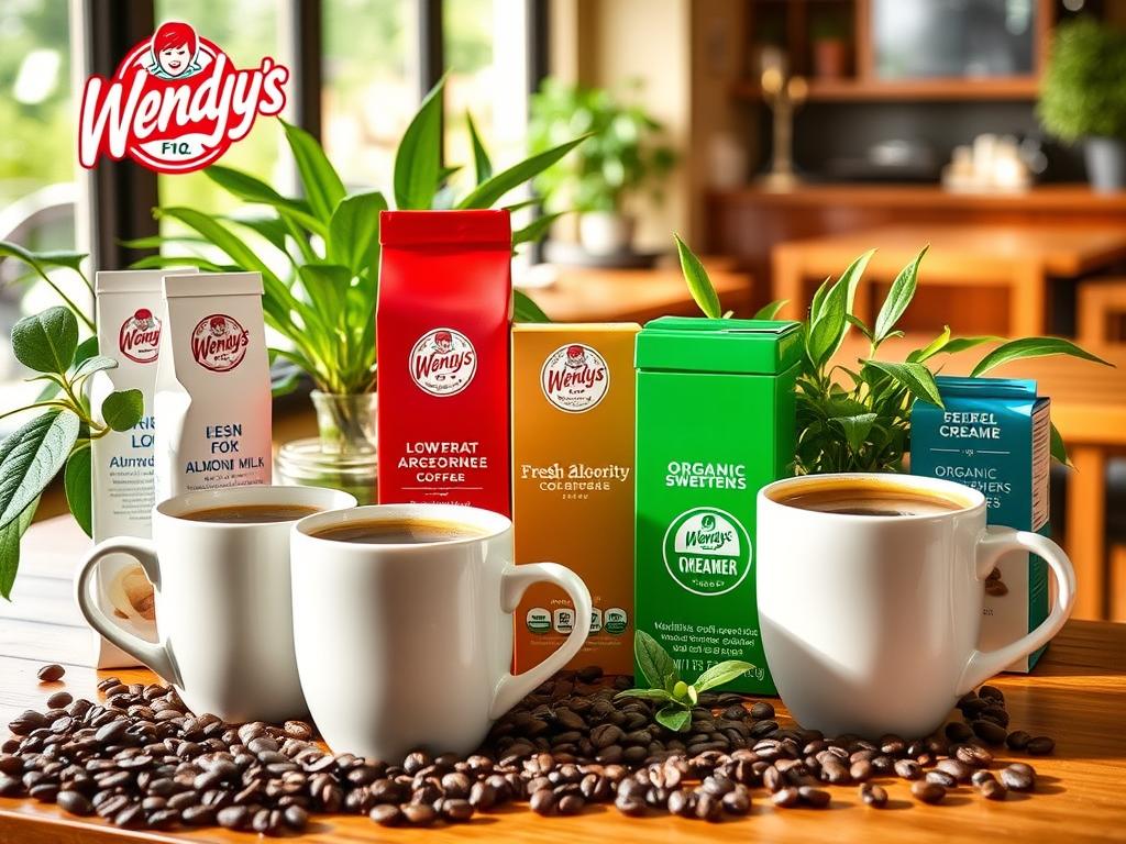 Wendy's healthier coffee options