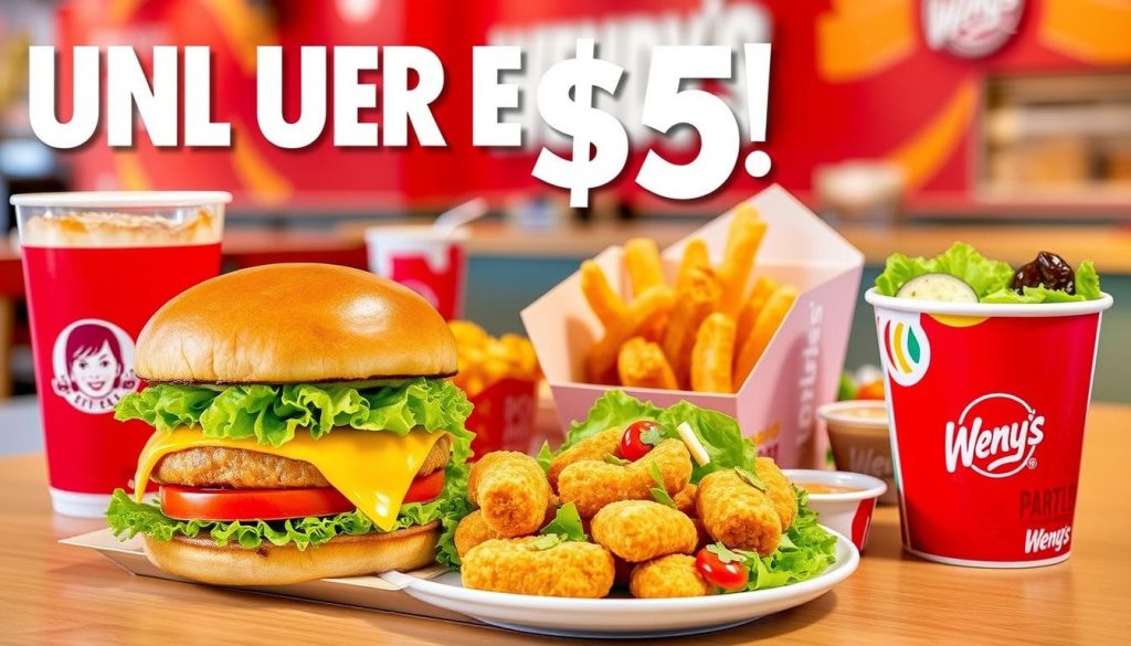 Wendy's meals under $5