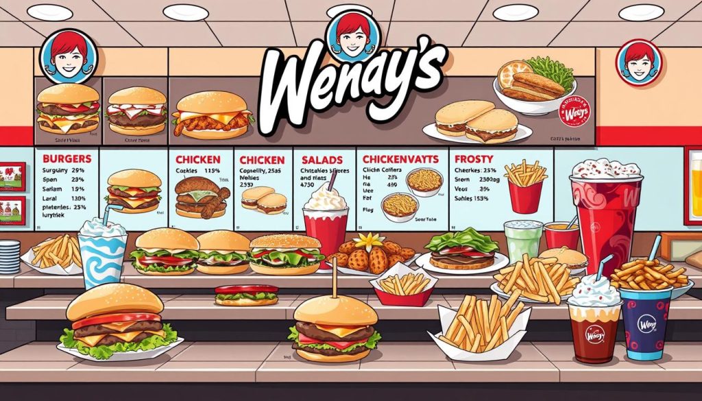 Wendy's menu prices today