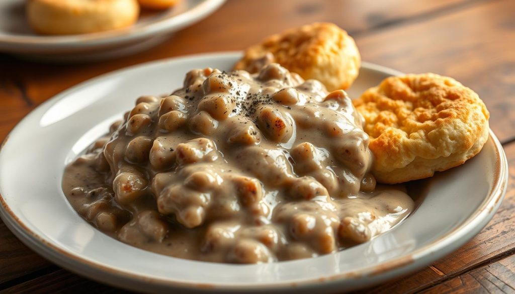 biscuits and gravy