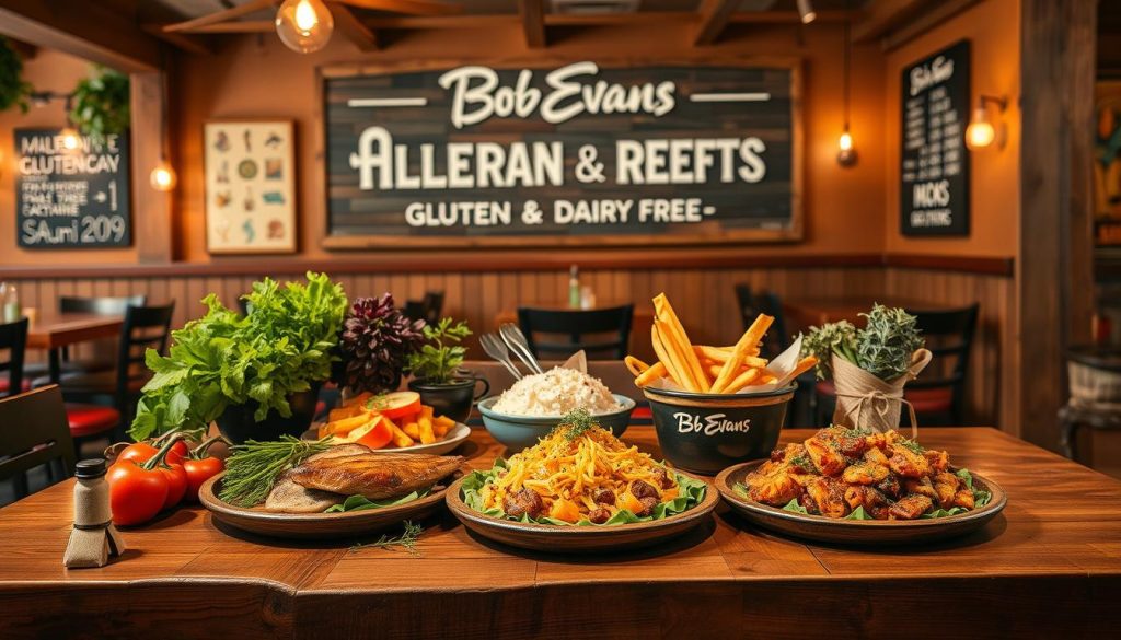 bob evans allergen friendly menu