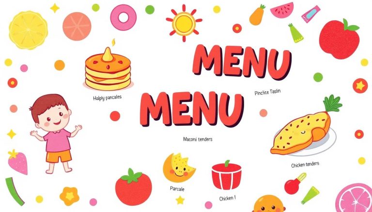 bob evans children's menu