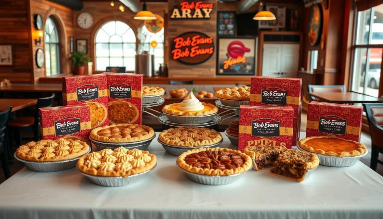 bob evans pie menu