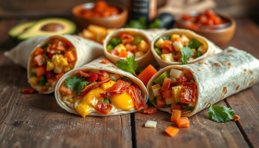 breakfast burritos