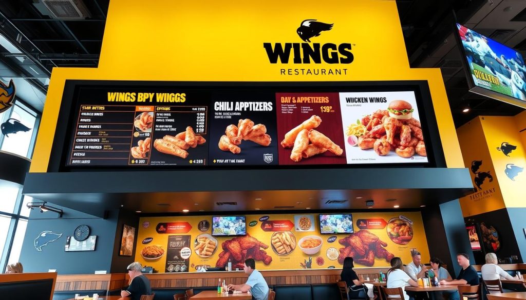 buffalo wild wings enterprise menu