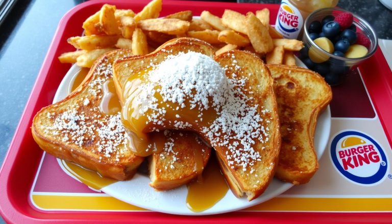 burger king breakfast menu french toast