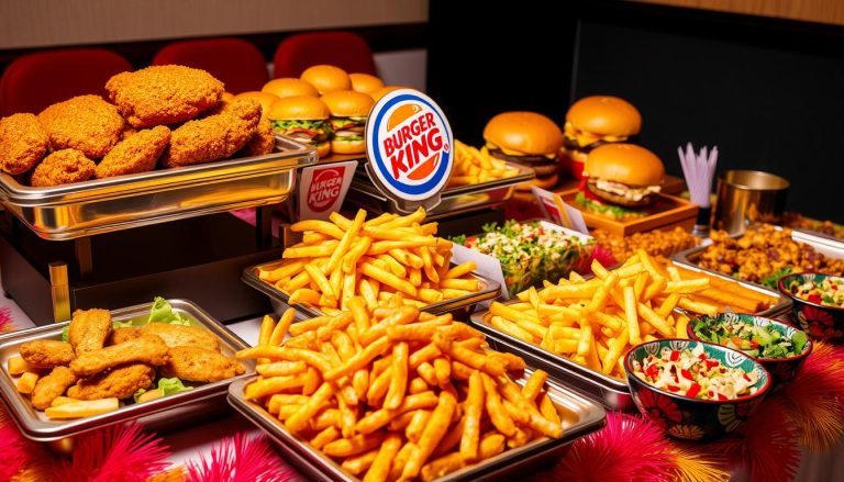 burger king catering menu