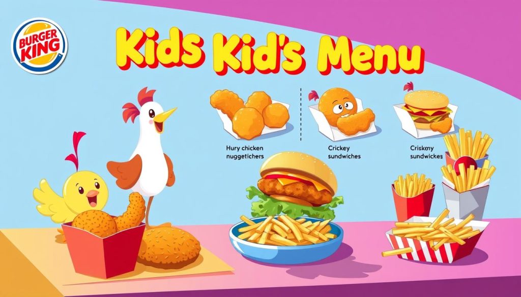 burger king chicken menu