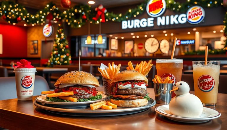 burger king christmas menu