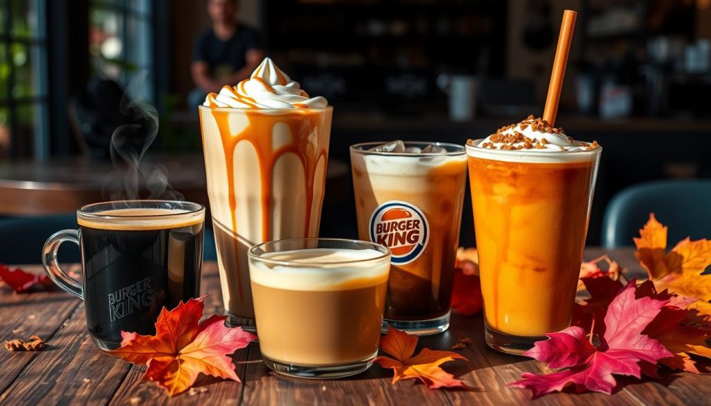 burger king coffee drinks