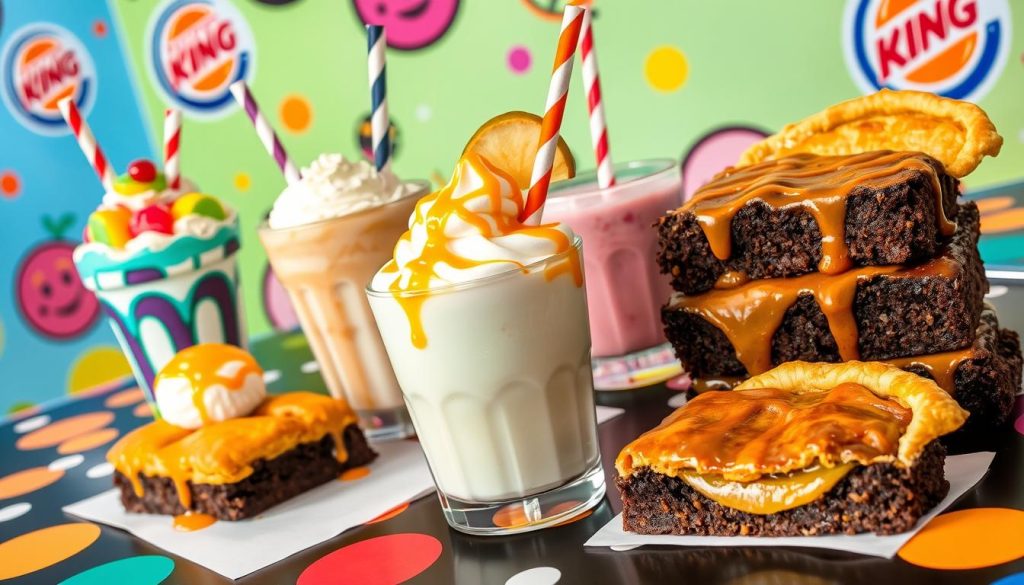 burger king dessert menu