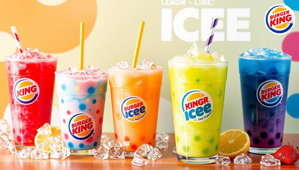 burger king drink menu