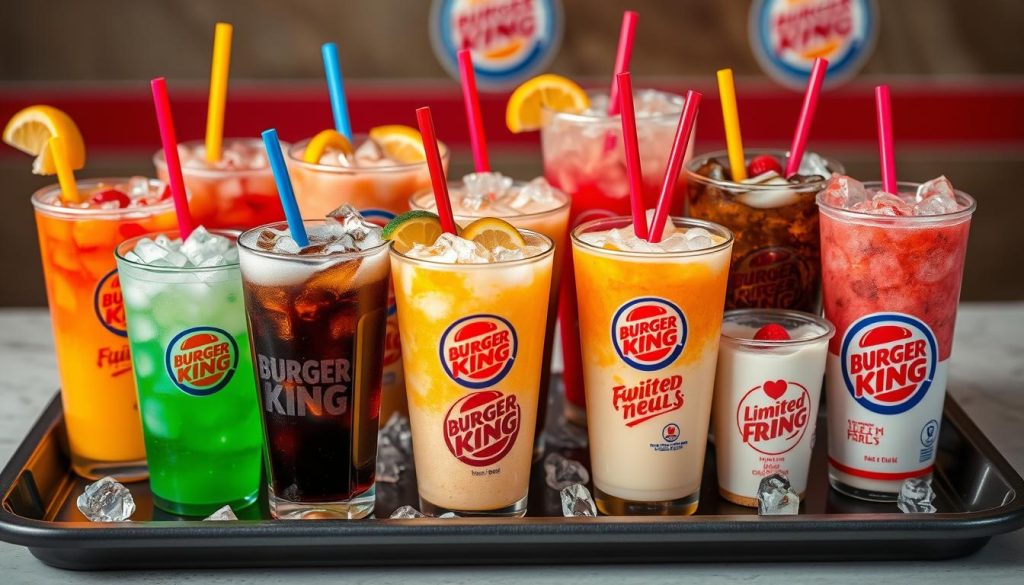 burger king drink variety