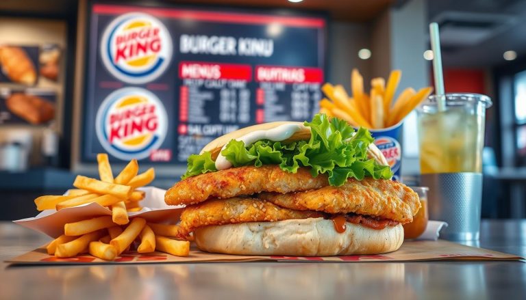 burger king fish sandwich menu