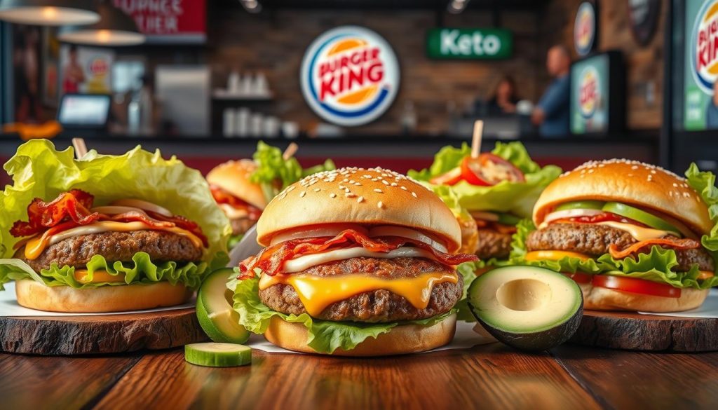 burger king keto options