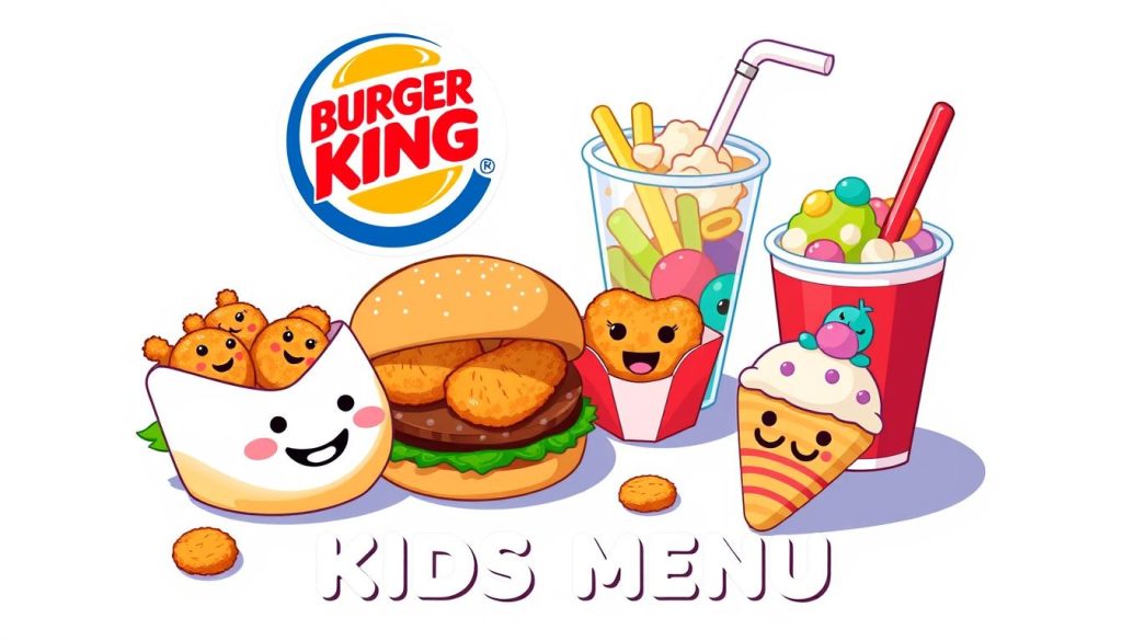 burger king kids menu