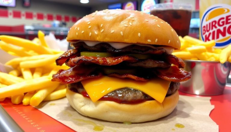 burger king menu bacon king