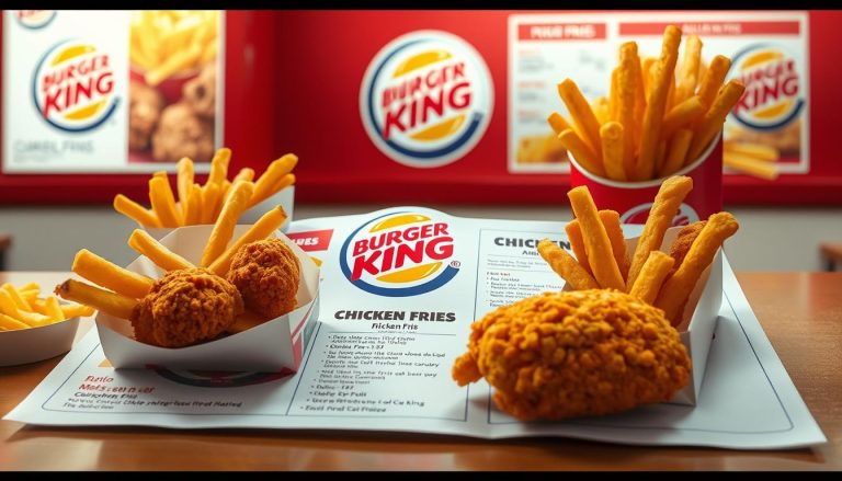 burger king menu chicken fries