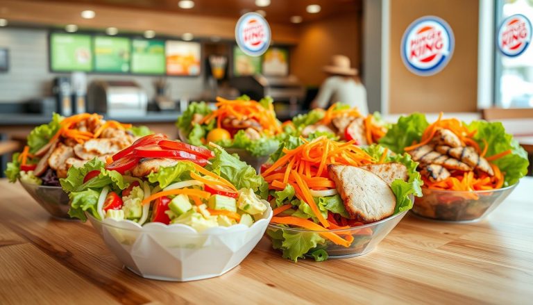 burger king salad menu