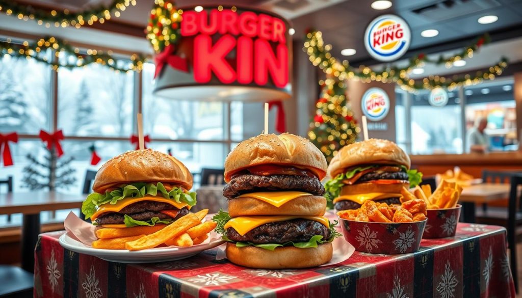 burger king seasonal offerings