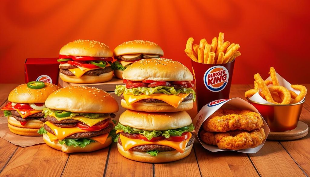 burger king spicy menu options