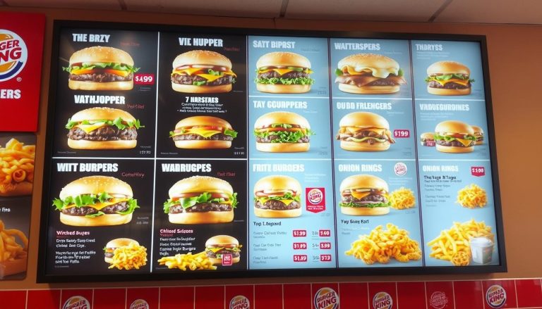 burger king whopper bar menu